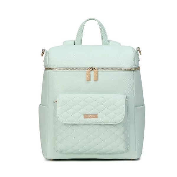 Mint Green Monaco Diaper Bag Backpack