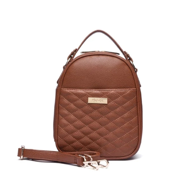 Monaco Snack Bag | Caramel Brown