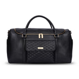 Monaco Travel Bag | Ebony Black - Luli Bebé