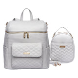 Diaper Bag + Snack Bag - Luli Bebé