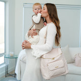 pink diaper bag backpack