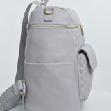 Monaco Diaper Bag | Stone Grey