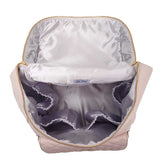 Monaco Diaper Bag Pastel Pink - interior pockets