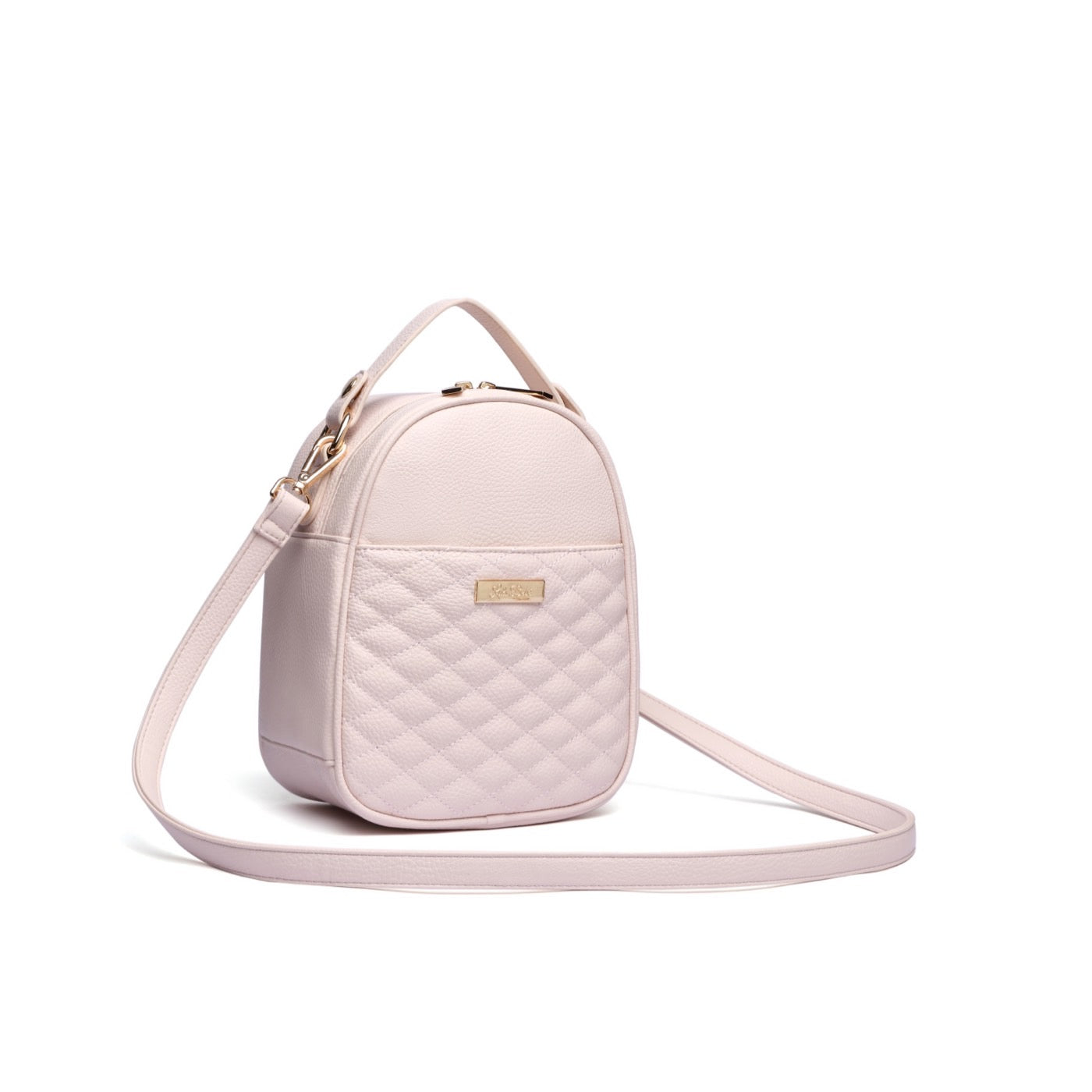 Monaco Snack Bag in Pastel Pink