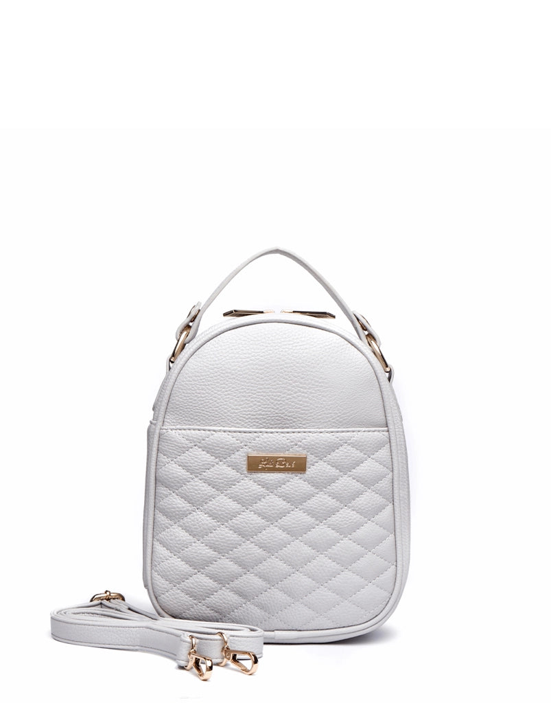 Monaco Snack Bag in Stone Grey