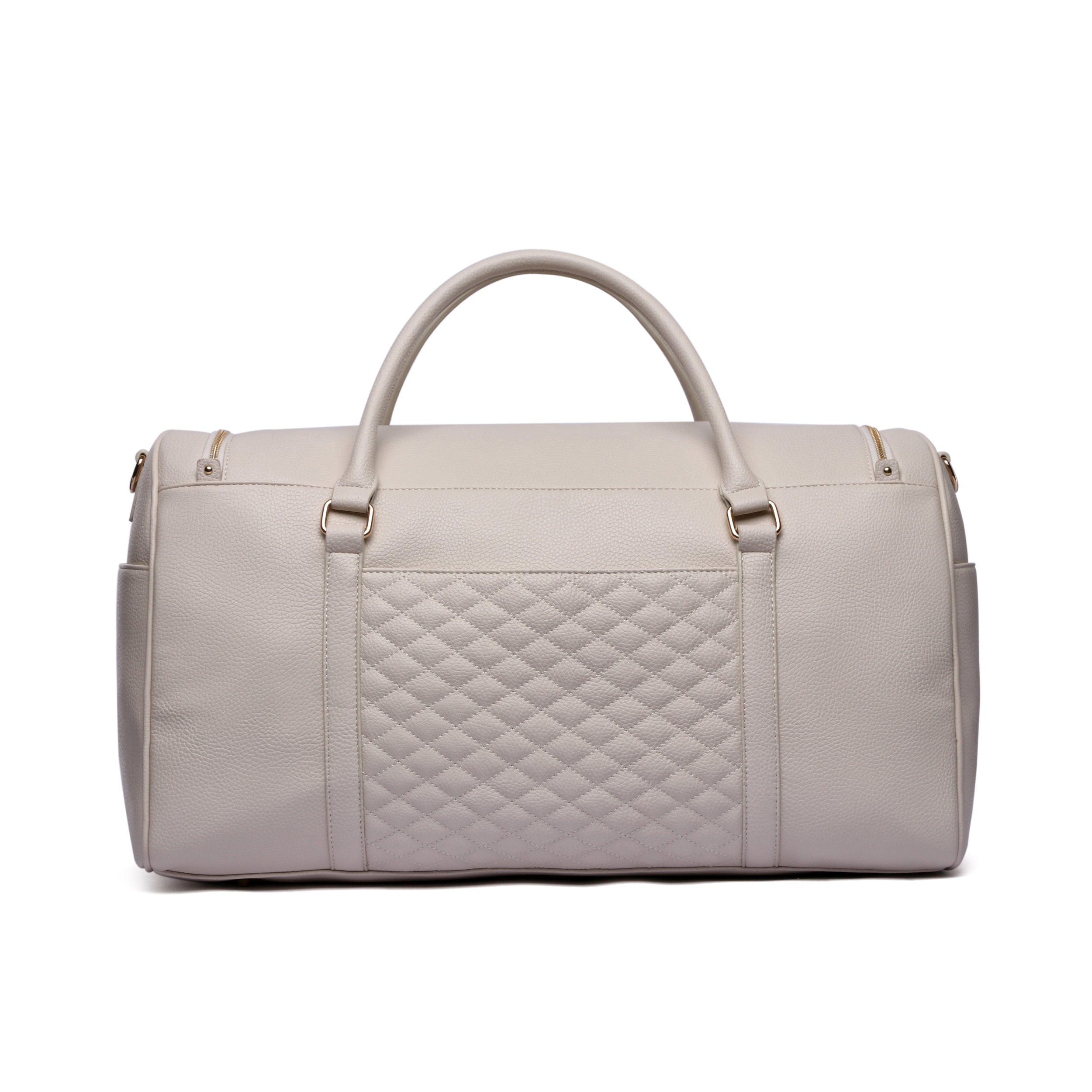 Monaco Travel Bag Pearl White - Luli Bebe