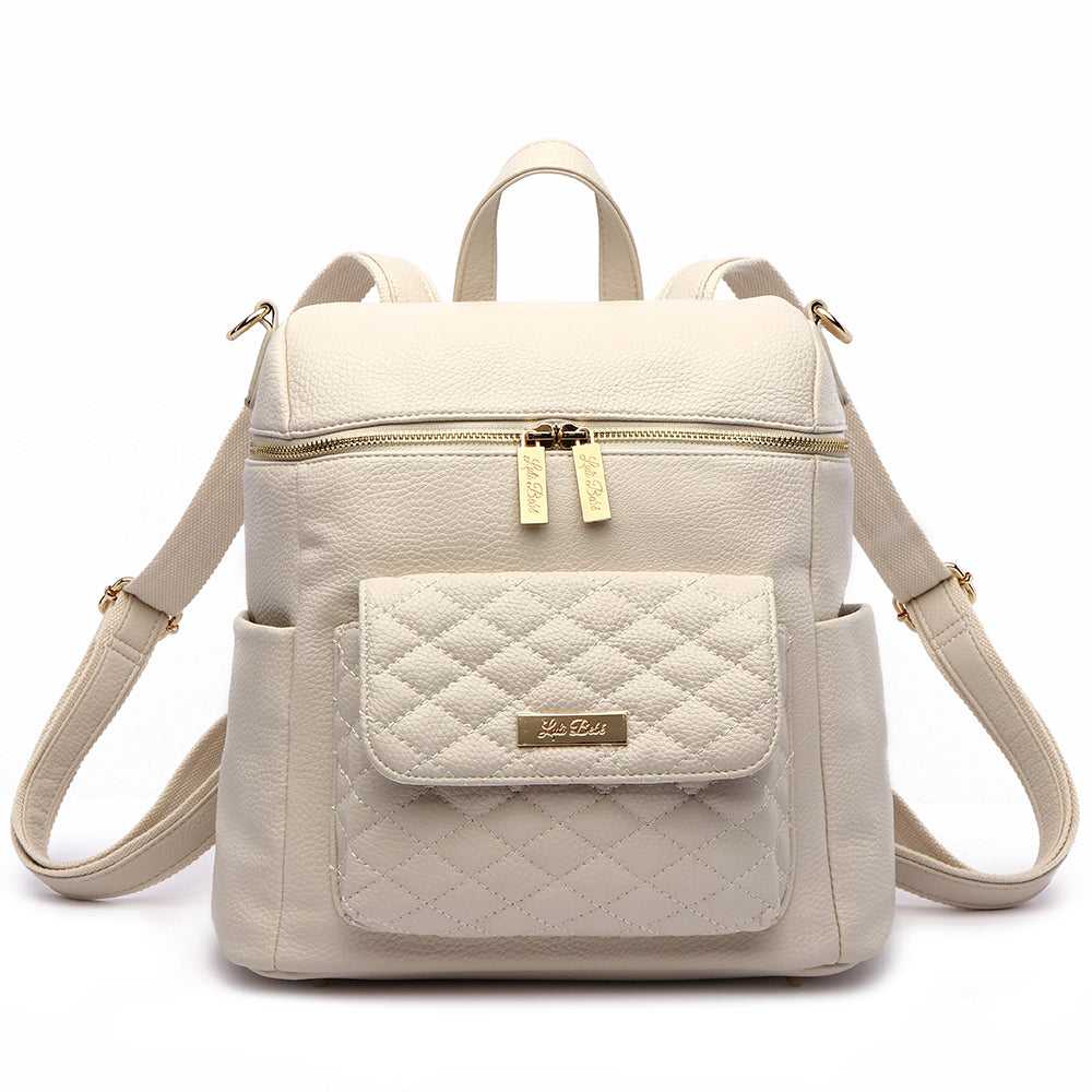Best diaper bag front view – best compact diaper backpack for moms, perfect for baby and toddler essentials
